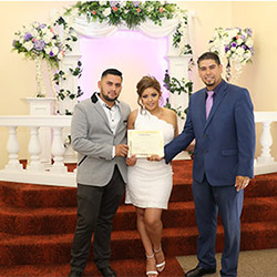 Ceremonia en capilla